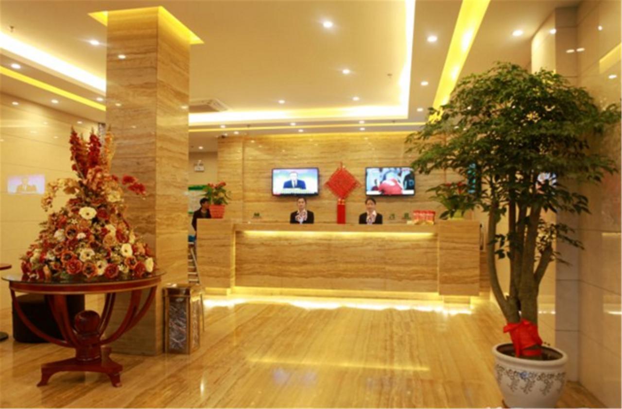 Greentree Inn Shanghai Hongqiao Hub Cao'An Road Huajiang Branch Road Express Hotel Jiading Exteriér fotografie